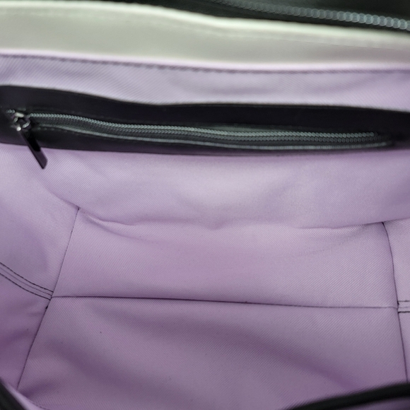 Handmade Character Black & White Pastel Hand Crafted Vinyl Hiraeth Handbag - Picture 5 of 7